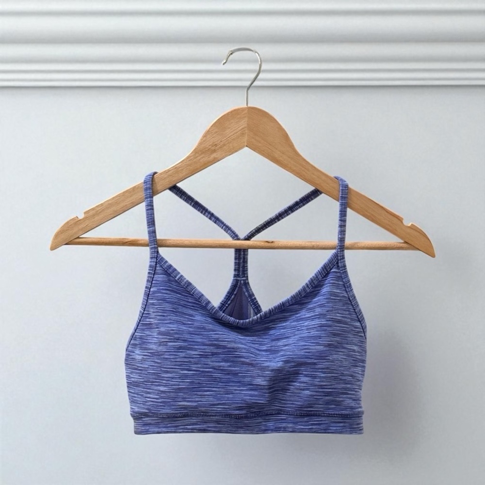 Women’s Lululemon Blue Purple Racerback Sports Bra! Size 6!